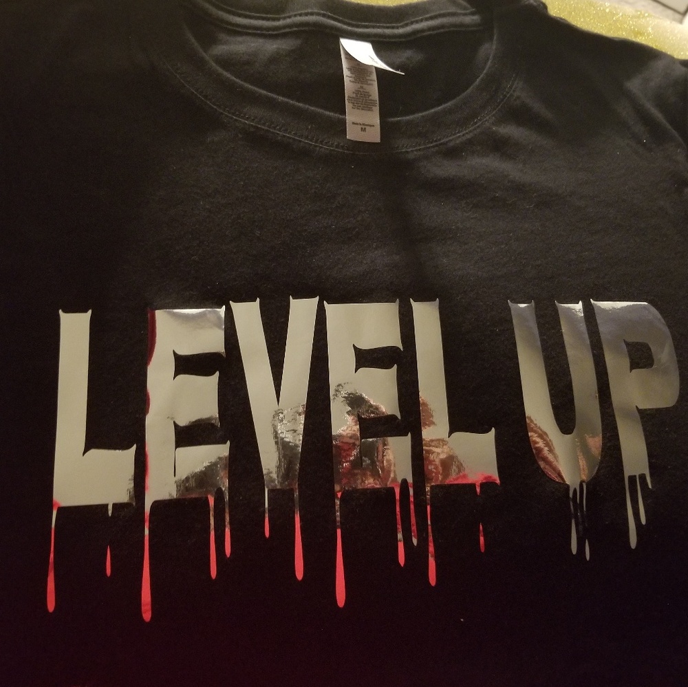 Level Up Dripping Shining